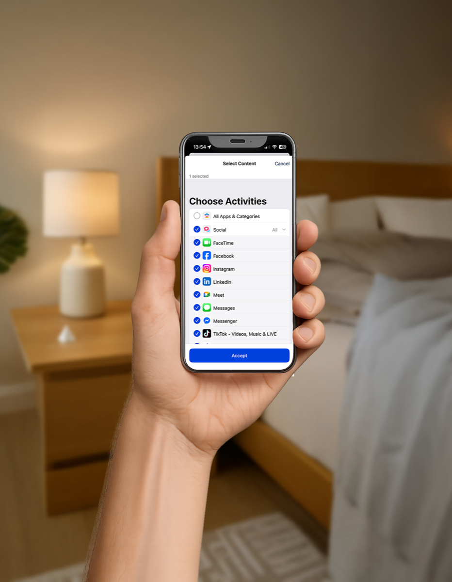 Select what to block